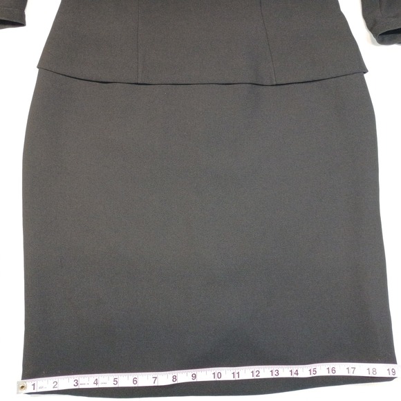 Maggy London Women's Sheath Dress Knee Length Size 6 Lined Business Office Black - Picture 10 of 16